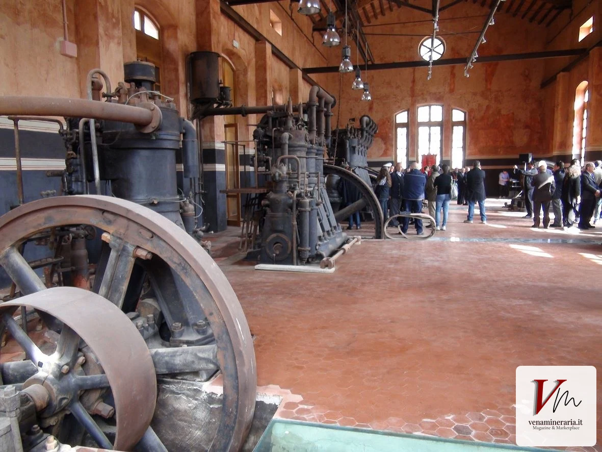 Interno del percorso museale della miniera di Cozzo Disi
