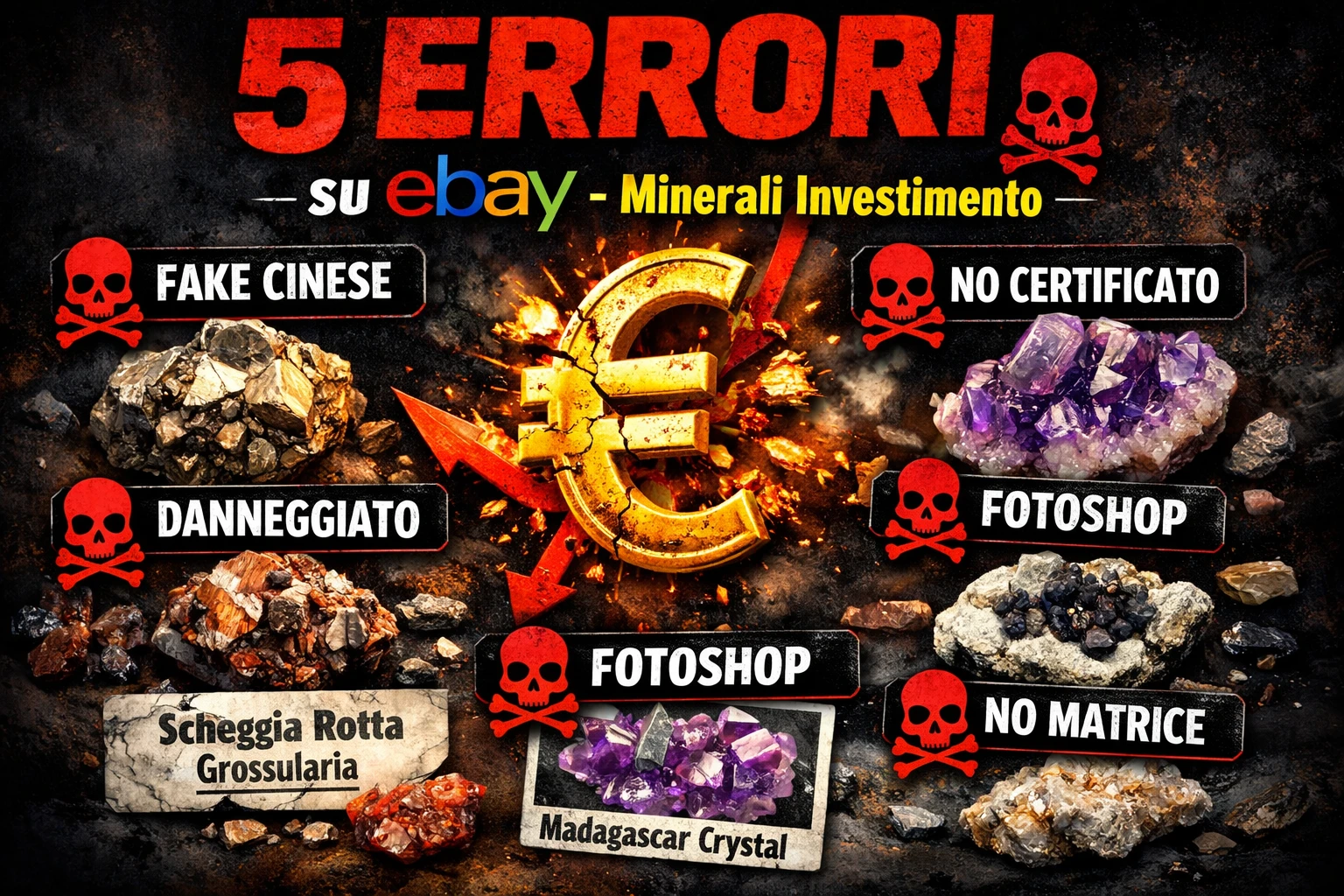 Comprare Minerali Online: 5 Errori da Evitare (e Perché non Sono un Investimento)