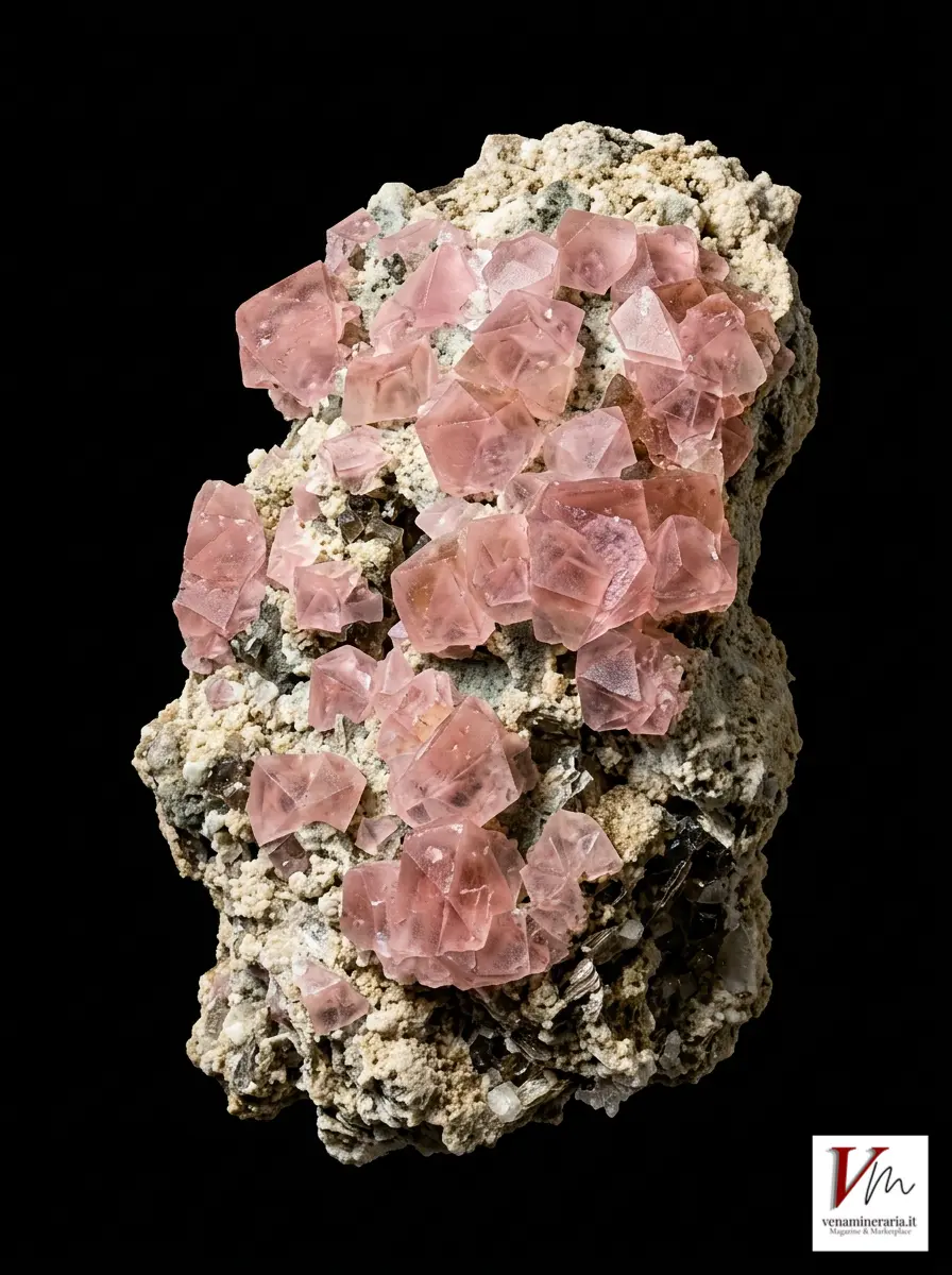 Fluorite Rosa del Monte Bianco: la Gemma delle Fessure Alpine