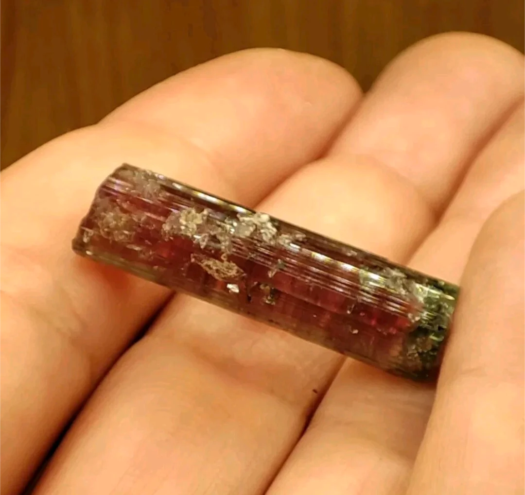 Elbaite Tormalina Cruzeiro | 3 X 0.8 cm | cristallo naturale