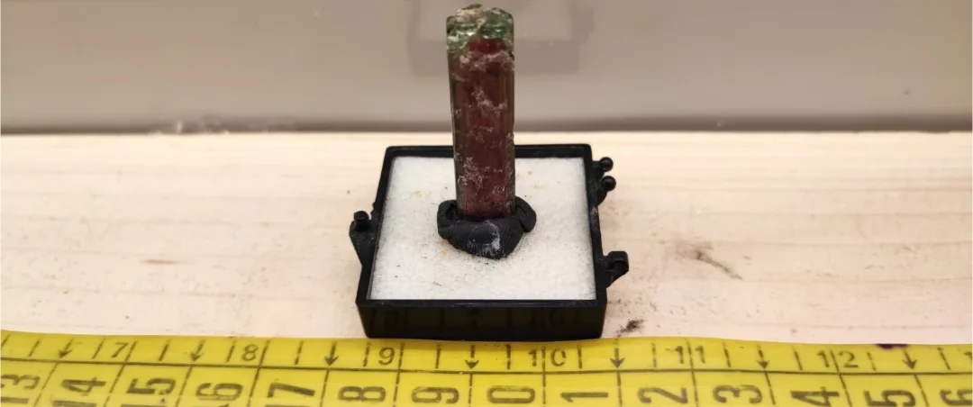 Elbaite Tormalina Cruzeiro | 3 X 0.8 cm | cristallo naturale