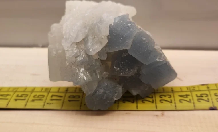 Celestina Blu - Miniera di Canicassè, Sicilia - esemplare da collezione
