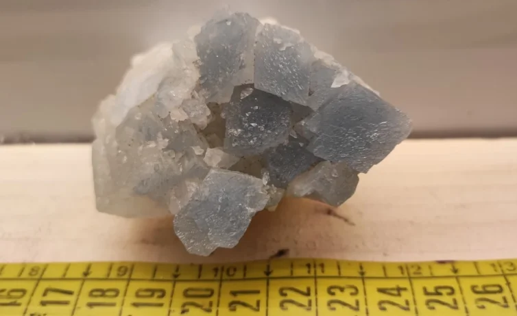 Celestina Blu - Miniera di Canicassè, Sicilia - esemplare da collezione