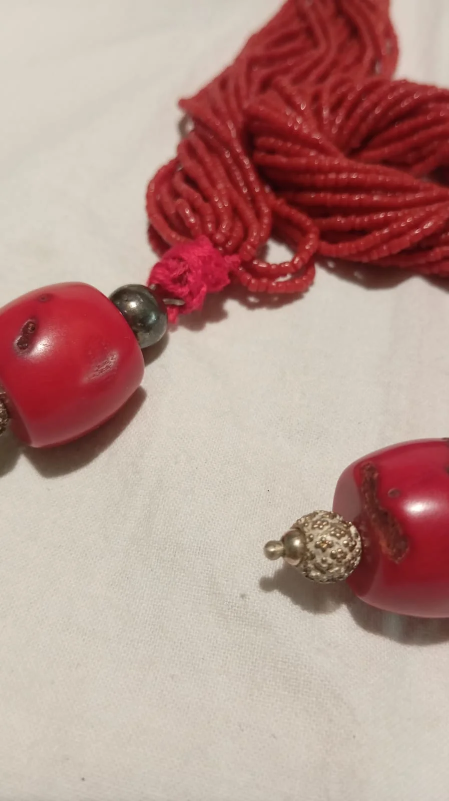 Collana in corallo Vintage anni 1970