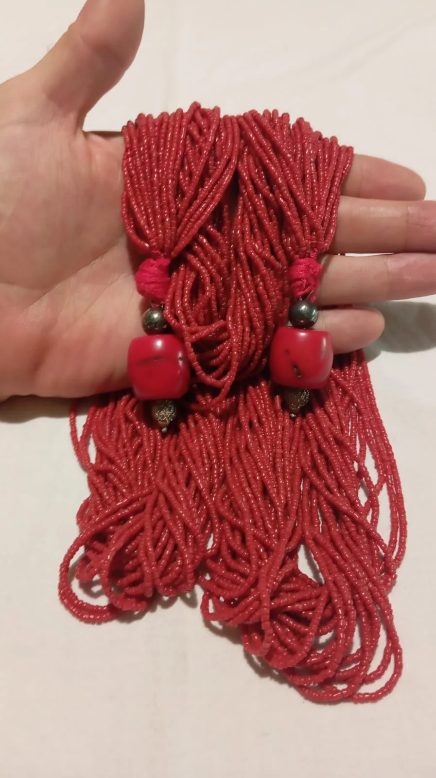 Collana in corallo Vintage anni 1970