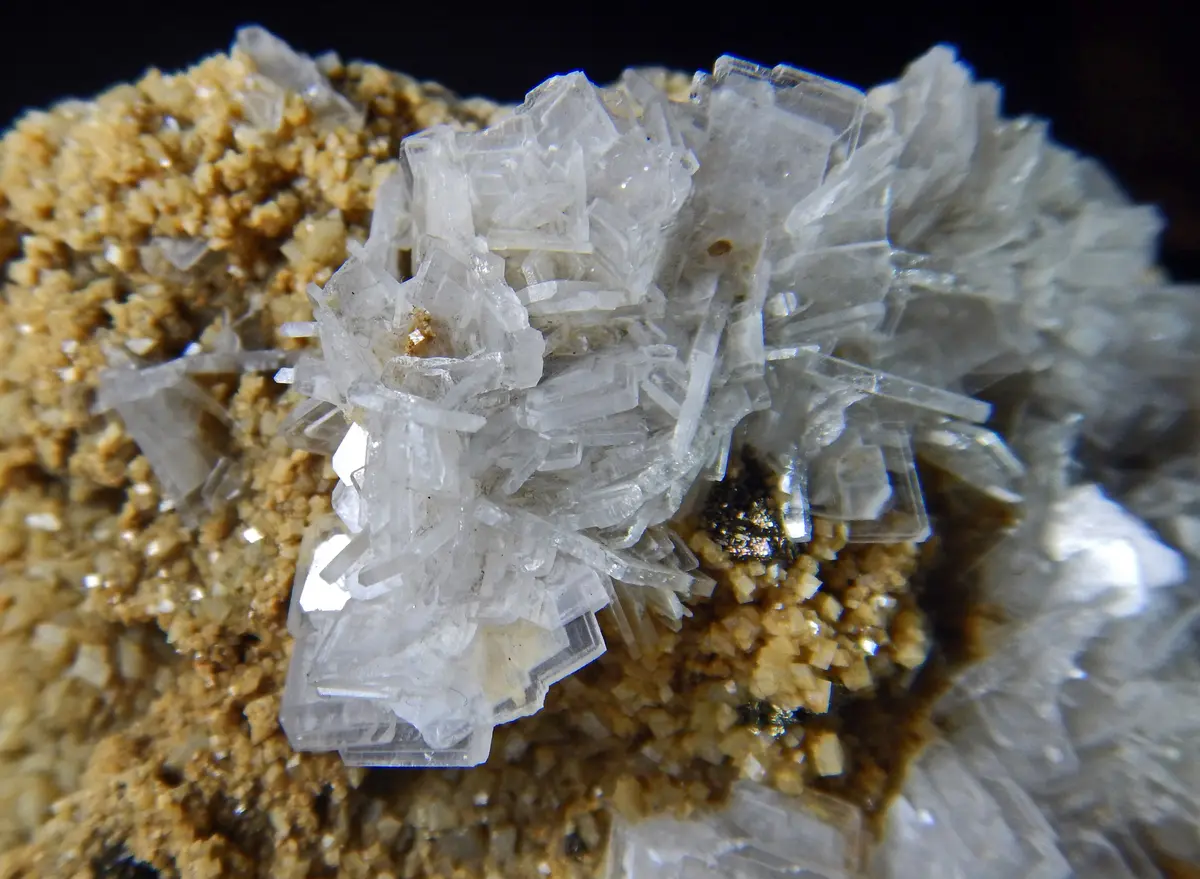 Barite di Miniera di Traversella — foto di un campione reale