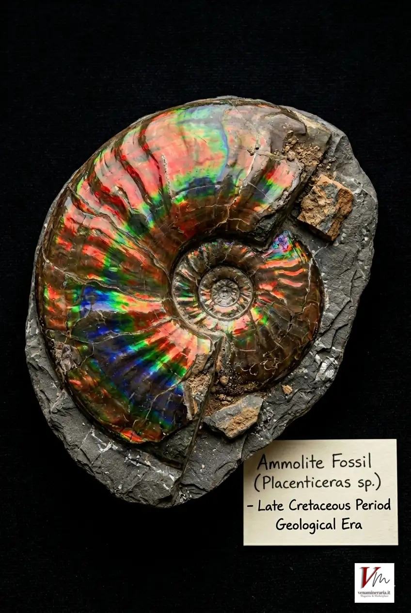 Cos'è l'Ammolite? Storia e Caratteristiche della Gemma Fossile più Rara