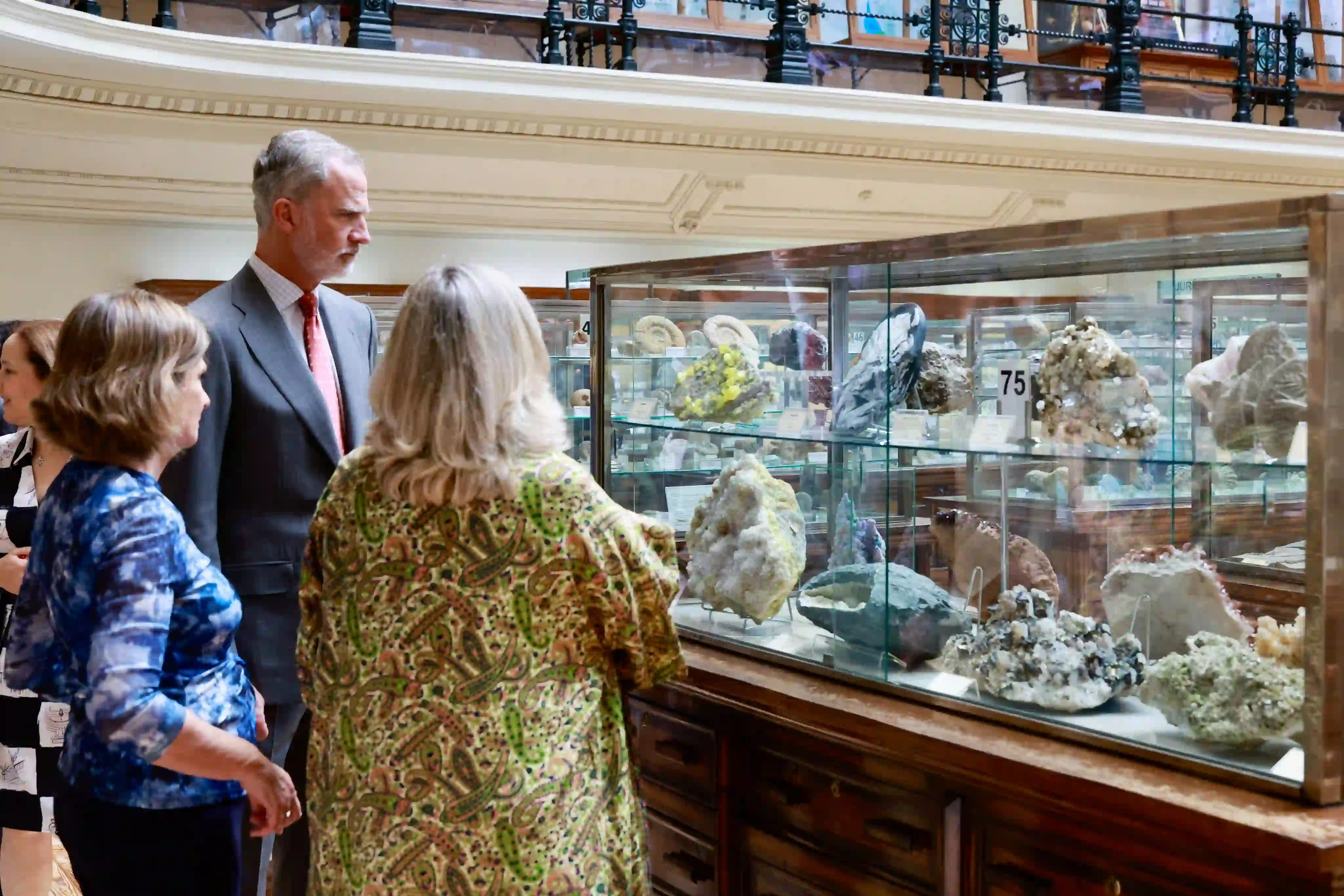 Museo Geominero celebra 100 anni con visita del Re di Spagna